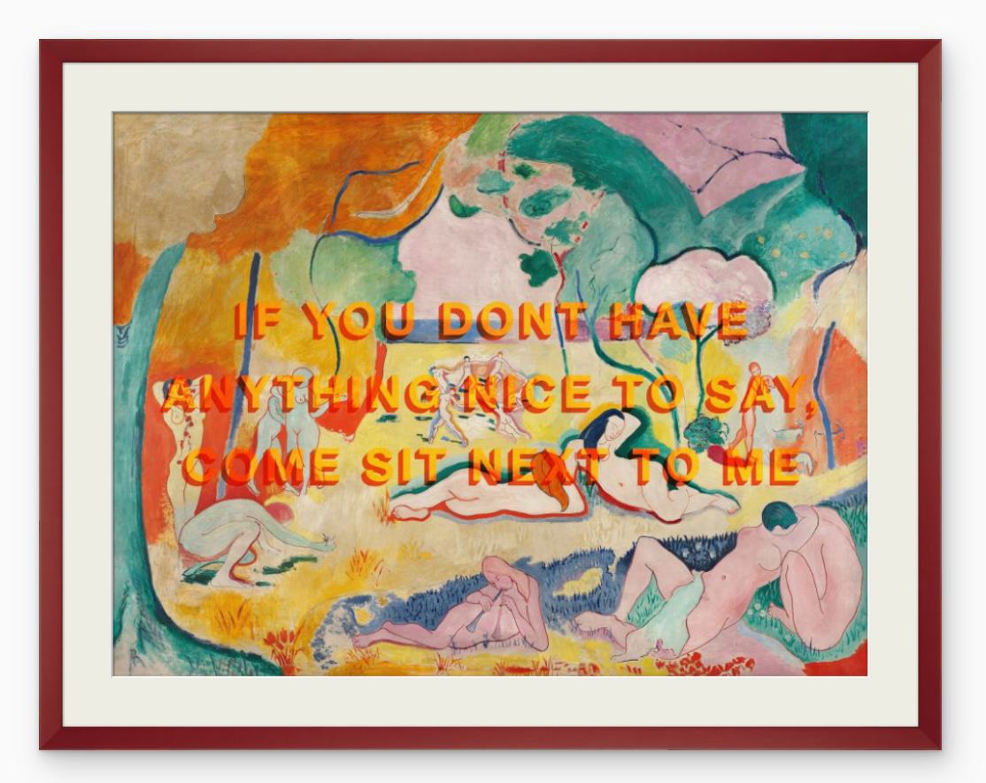 La Joie de vivre (The Joy of Life) by Henri Matisse, 1905