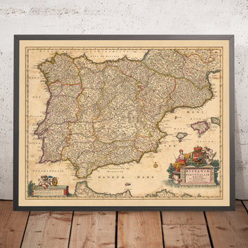 Ancienne carte des royaumes d&