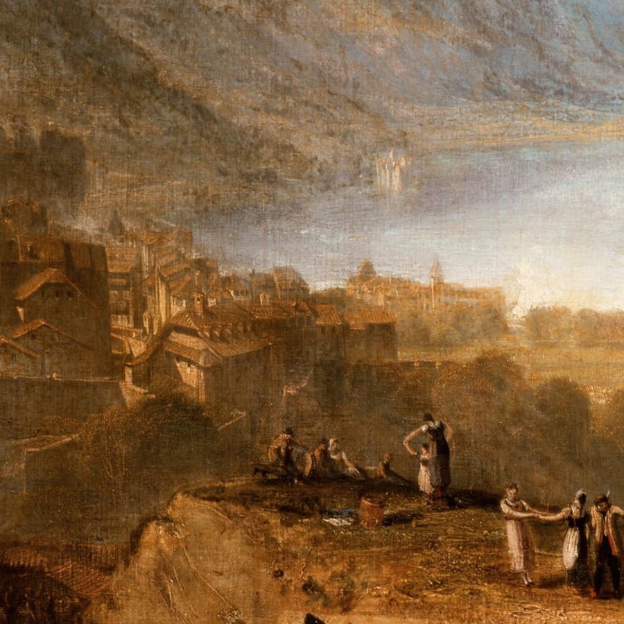 Lake of Geneva from Montreux by Turner, 1810