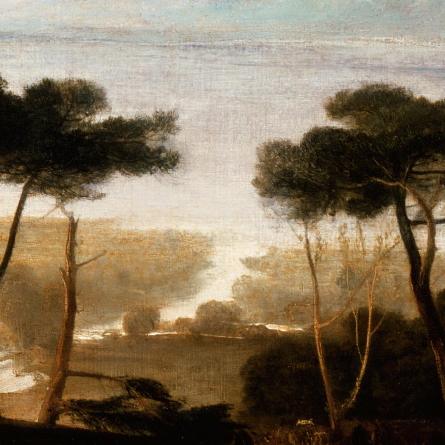 Lake of Geneva from Montreux by Turner, 1810