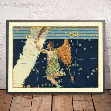 Ancienne carte des étoiles d&