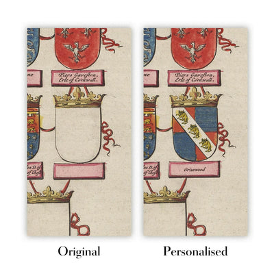 Image showing the difference between an Original map and a Personalised map