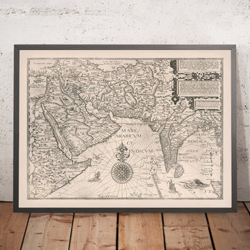 Ancienne carte du Moyen-Orient et de l&