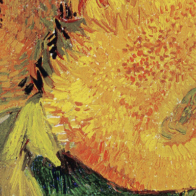 Vase avec trois tournesols par Vincent Van Gogh, 1888