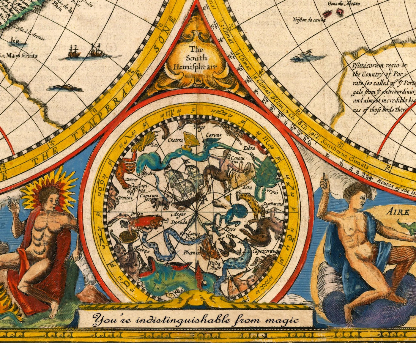 Old British Empire World Map, 1886 - Queen Victoria Jubilee Wall Chart by the "Graphic"