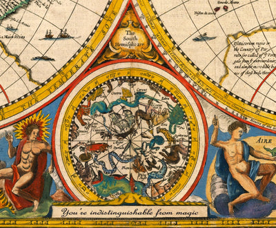 Old British Empire World Map, 1886 - Queen Victoria Jubilee Wall Chart by the "Graphic"