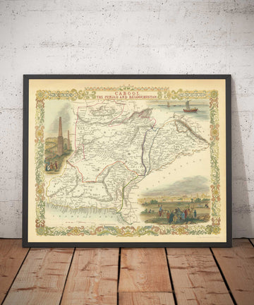 Ancienne carte du Pakistan et de l&