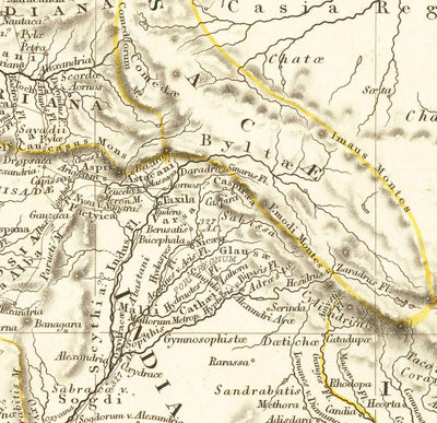 Old Map of the Ancient World by Arrowsmith, 1822 - Medieval Europe, Middle East, Africa - Orbis Veteribus Notus