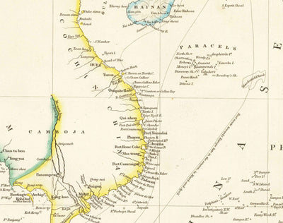 Old Map of Malay Archipelago & East Indies by Arrowsmith, 1859 - Southeast Asia, Philippines, Islands, Straits, Singapore