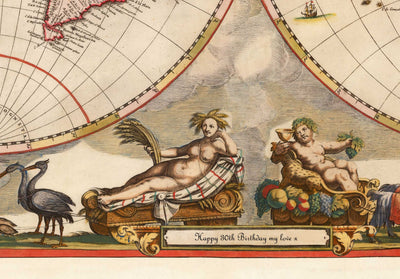 Old Map of the Scottish Highlands, 1665 by Blaeu - Caithness, Sutherland, Ross, Nairn, Inverness, Moray