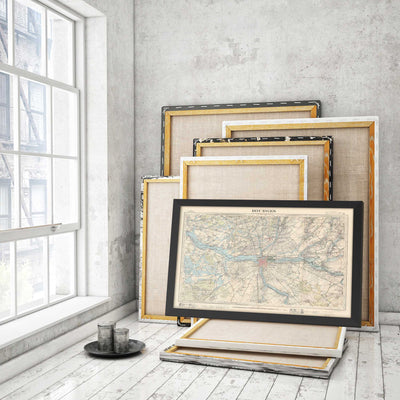 Custom Old Map of France - Make Your Own 1800s French General Chart (Carte de l'état-major)