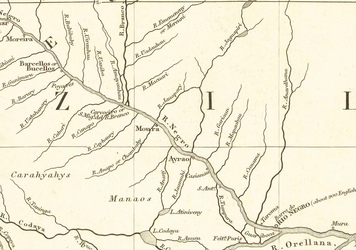 Old Map of Colombia, 1834 by Arrowsmith - Gran Colombia, Venezuela, Ecuador, Peru, Caribbean, Panama