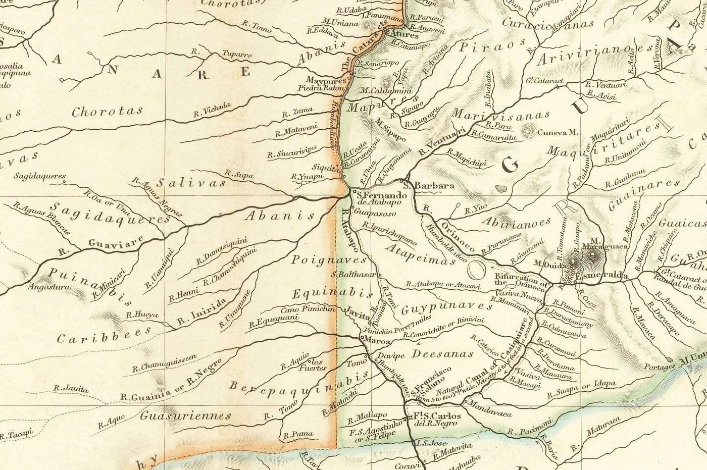 Old Map of Colombia, 1834 by Arrowsmith - Gran Colombia, Venezuela, Ecuador, Peru, Caribbean, Panama