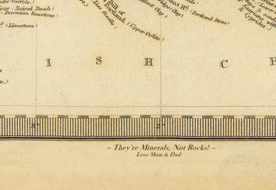 Mapa antiguo de los condados de Inglaterra y Gales, 1827 - Mapa histórico de los condados - Westmoreland, Sussex, Rutland