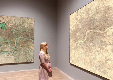 Big Old Map of London by Edward Stanford (1862, 1891) - Monochrome, Blue Thames or Handcoloured