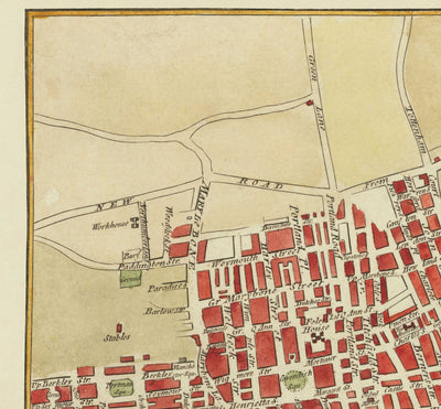 Mapa antiguo raro de Londres por Hogg, 1784 - Westminster, Ciudad de Londres, Soho, Holborn, Covent Garden 