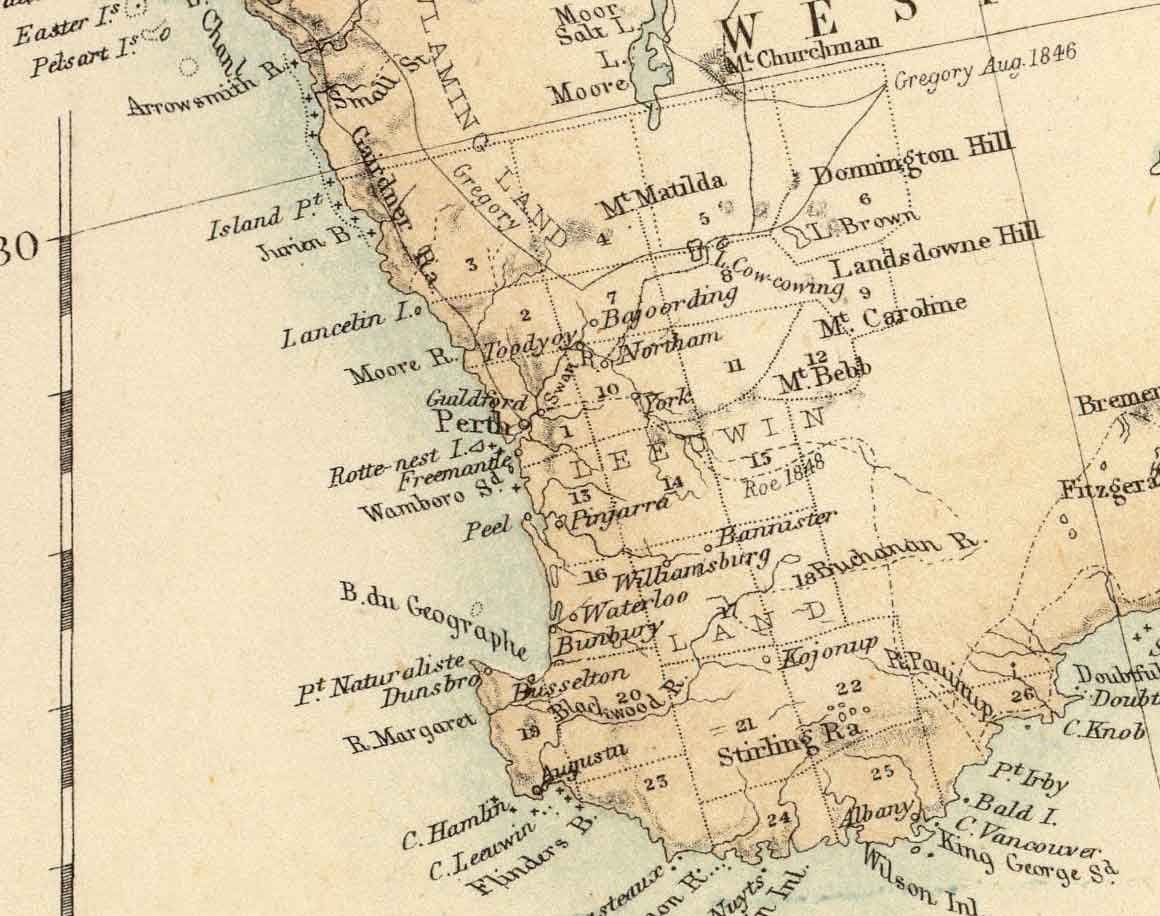 Ancienne carte d'Australie et de Nouvelle-Zélande, 1872 par Fullarton - Tasmanie, Terre de Van Diemens, Sydney, Auckland, Victoria, NSW