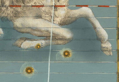 Old Star Map of Aries, 1603 par Johann Bayer - Zodiac Astrology Chart & Horoscope Sign