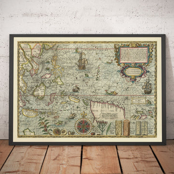 Carte des îles Old Spice de l&