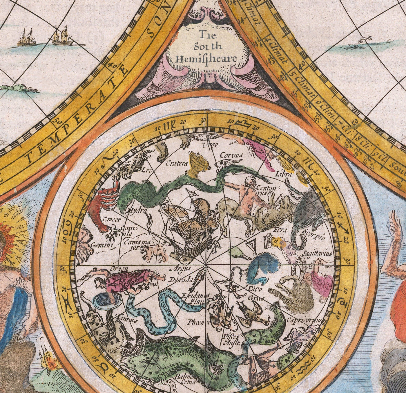 Mapa del viejo mundo, 1626 por John Speed