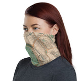 Designer Face Mask with CUSTOM Historic Map of London (Charles Booth, John Rocque, C&J Greenwood)