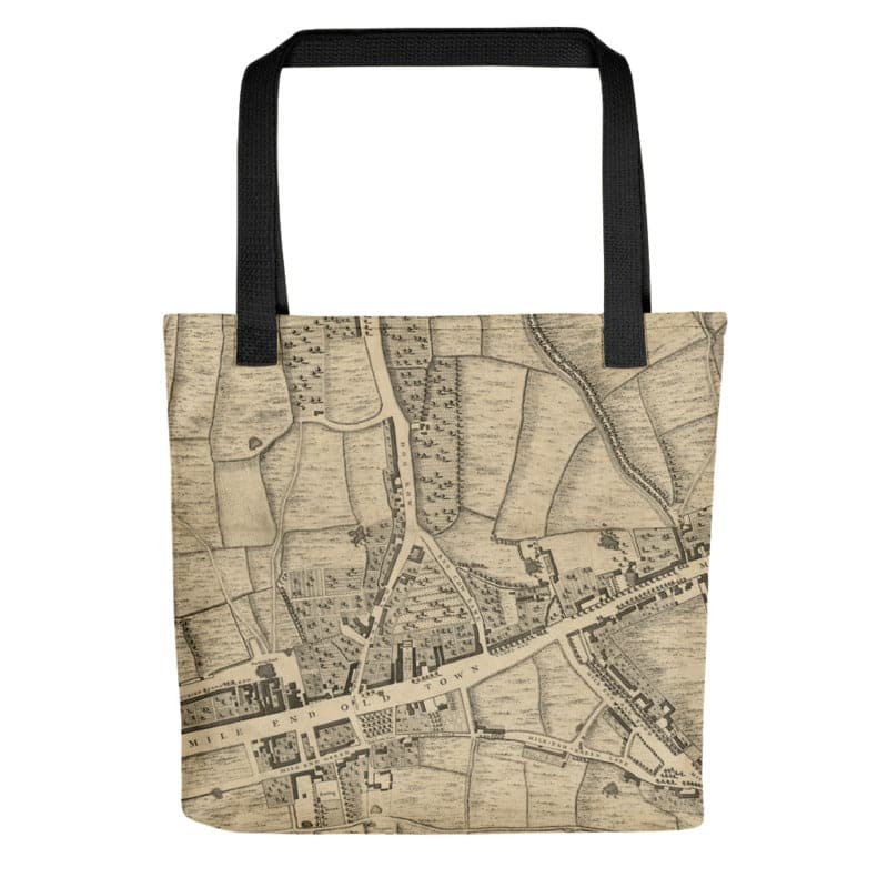 London Tote Bag - Ein einzigartiger Tragetasche mit alten Karten von London (Charles Booth, C&J Greenwood, John Rocque) 