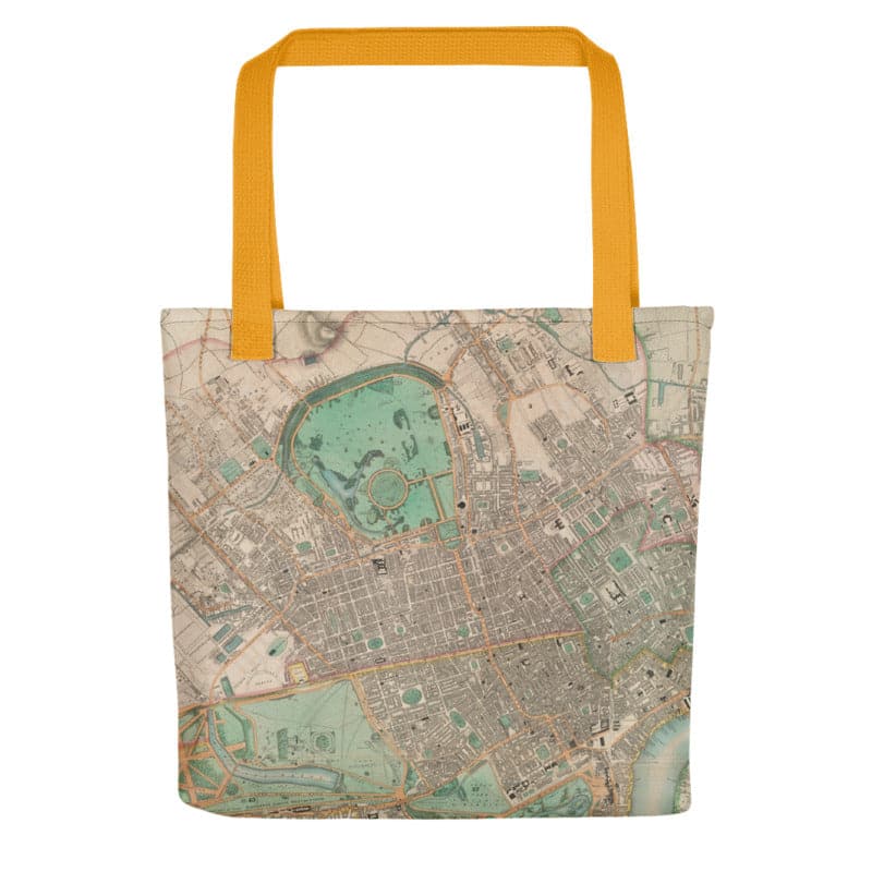 London Tote Bag - Ein einzigartiger Tragetasche mit alten Karten von London (Charles Booth, C&J Greenwood, John Rocque) 