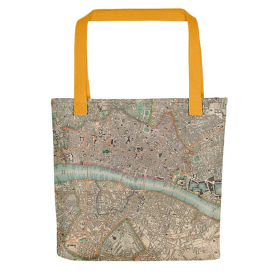 London Tote Bag - Ein einzigartiger Tragetasche mit alten Karten von London (Charles Booth, C&J Greenwood, John Rocque) 