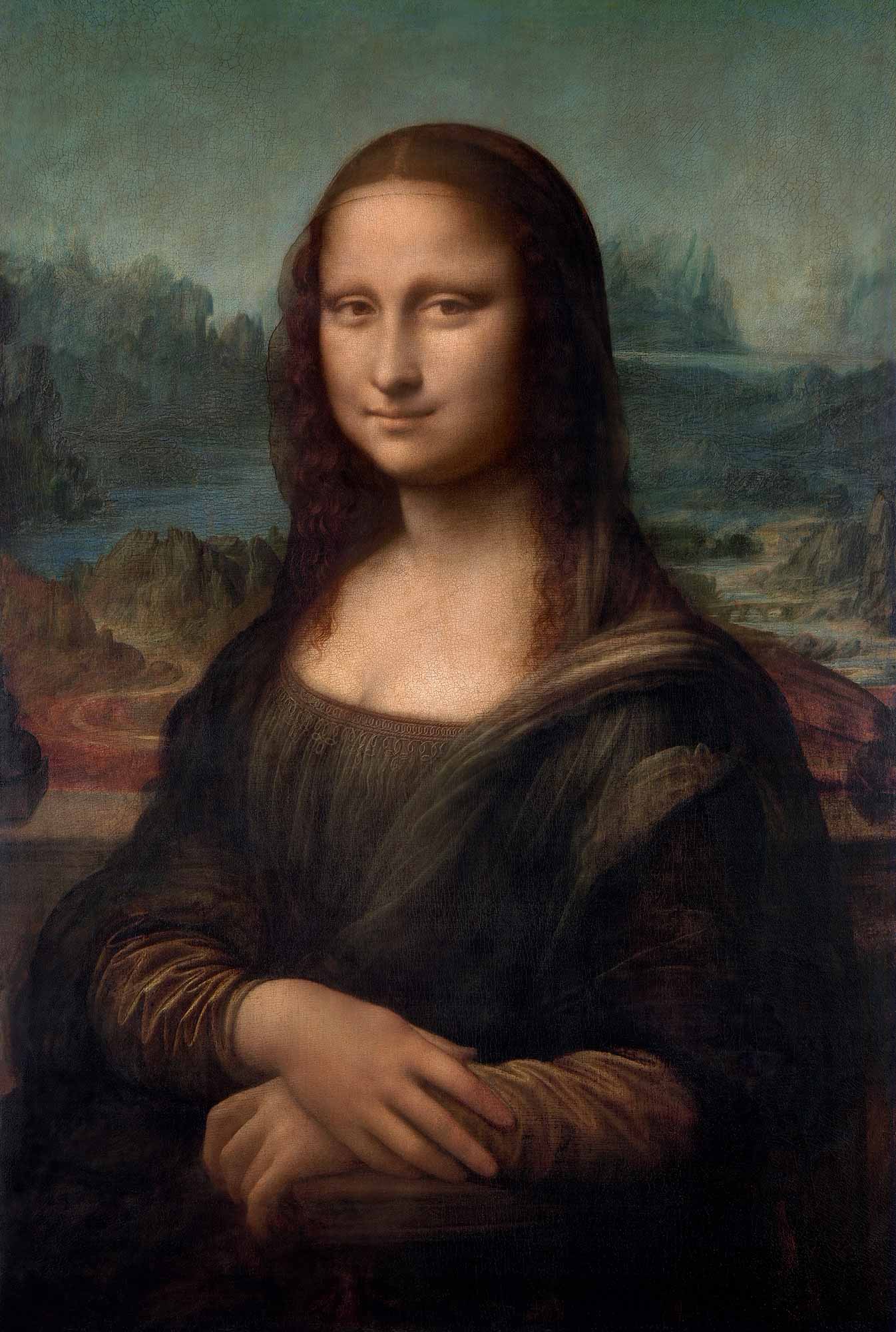 The Mona Lisa by Leonardo da Vinci, 1503