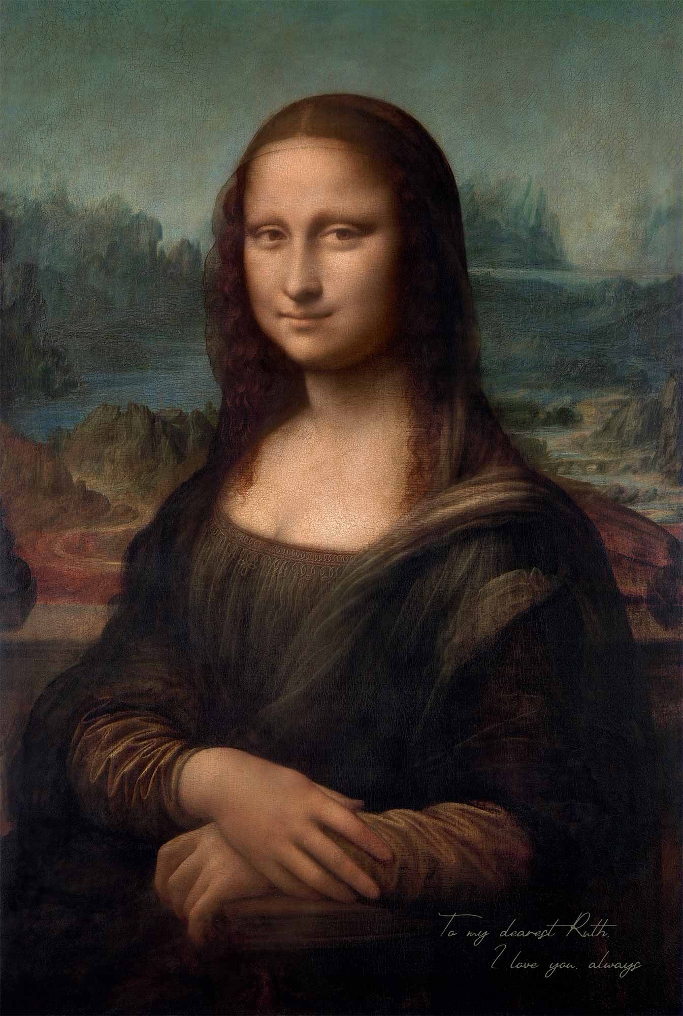 The Mona Lisa by Leonardo da Vinci, 1503