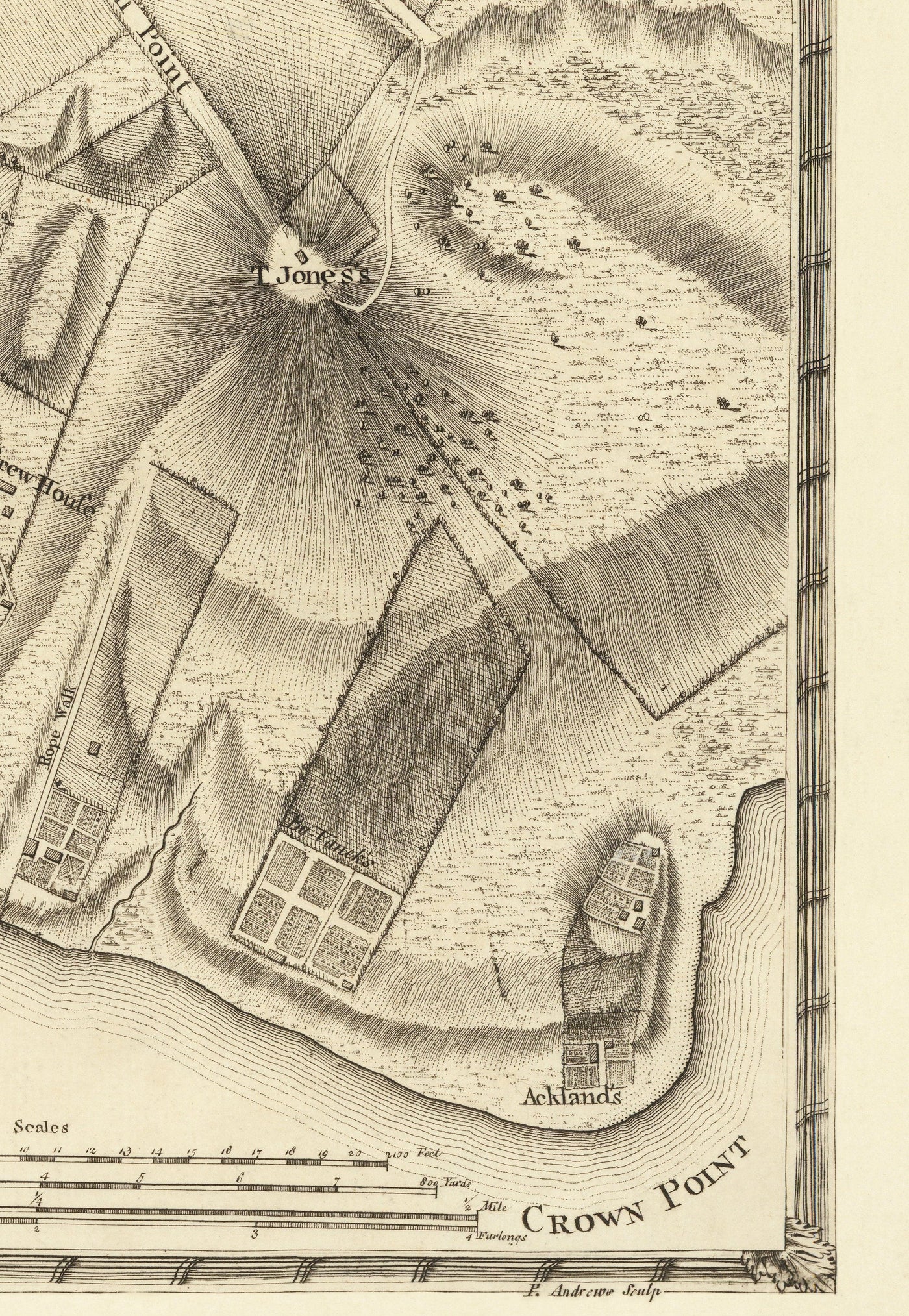 Old Map of New York in 1775 by John Rocque - Rare American Revolution War Wall Art - Greenwich, Columbia, Manhattan - British Military Plan
