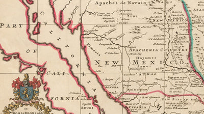 Old Map of North America, 1720 by Herman Moll - USA, Canada, Mexico - French, Spanish & English Colonial Atlas
