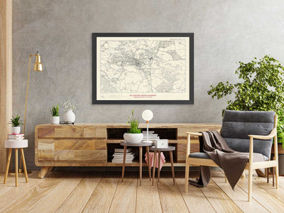 Personalised Old Map (Made with Map Maker)