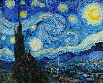 Notte stellata di Vincent van Gogh, 1889 