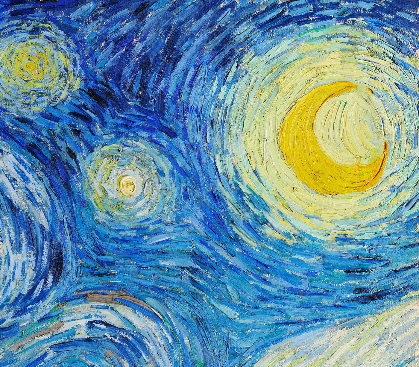 The Starry Night by Vincent van Gogh, 1889