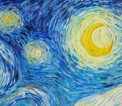 The Starry Night by Vincent van Gogh, 1889