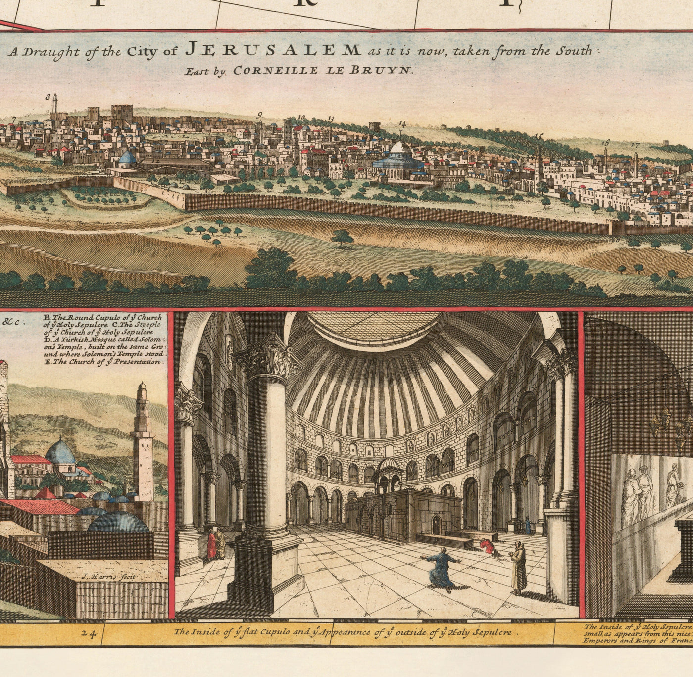 Old Map of Ottoman Empire, 1714 by Herman Moll - Turkish Empire - South Europe, North Africa, Balkans, Middle East