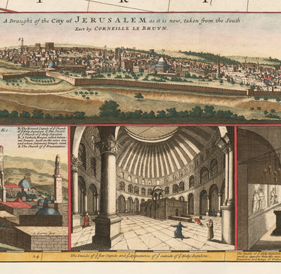 Old Map of Ottoman Empire, 1714 by Herman Moll - Turkish Empire - South Europe, North Africa, Balkans, Middle East