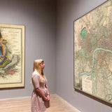 Große alte Karte von London von C&J Greenwood, 1830 - Handkoloriert 