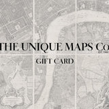 The Unique Maps Co. Gift Card
