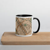 Camden Becher - Einzigartiger 330ml (11oz) Becher mit C&J Greenwoods Farbkarte von London aus dem Jahr 1830 