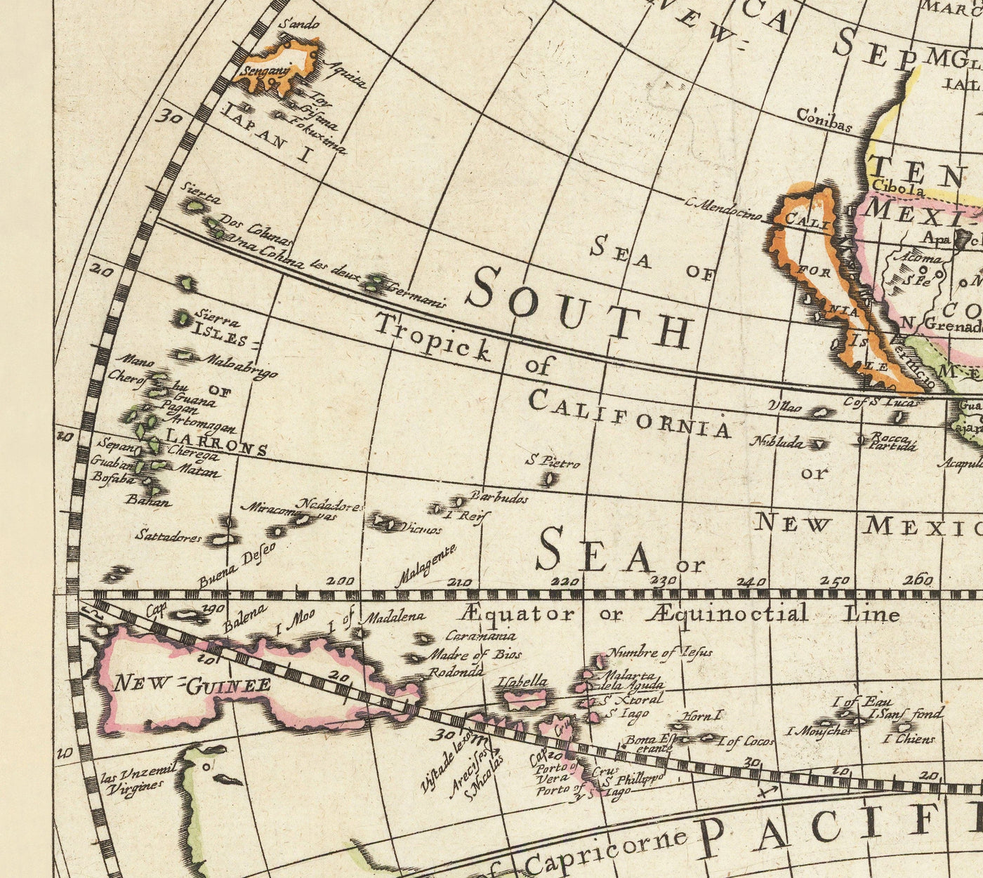 Mapa del Viejo Mundo desde 1671 por Richard Blome - First Inglés World Atlas Wall Chart